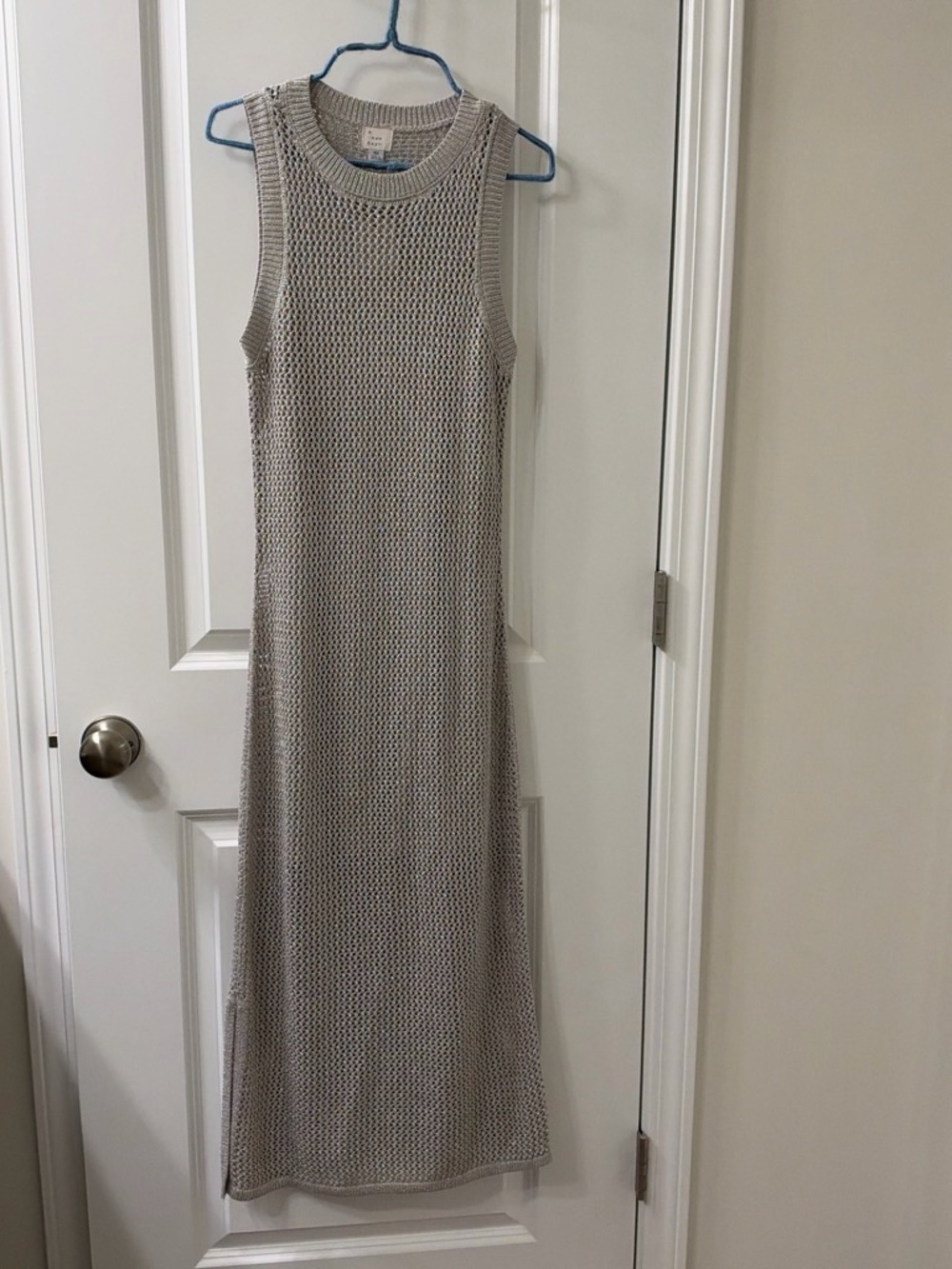 A New Day Sleeveless Knit Maxi Dress - Beige